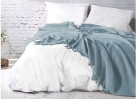 Жаккардовое покрывало пике Saheser - Mona Turkuaz (Turkey), 220 х 240 см